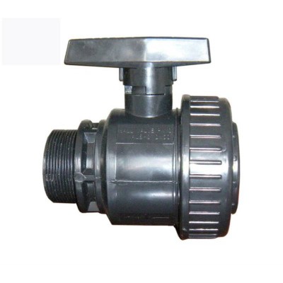 pvc one way  single union ball valve